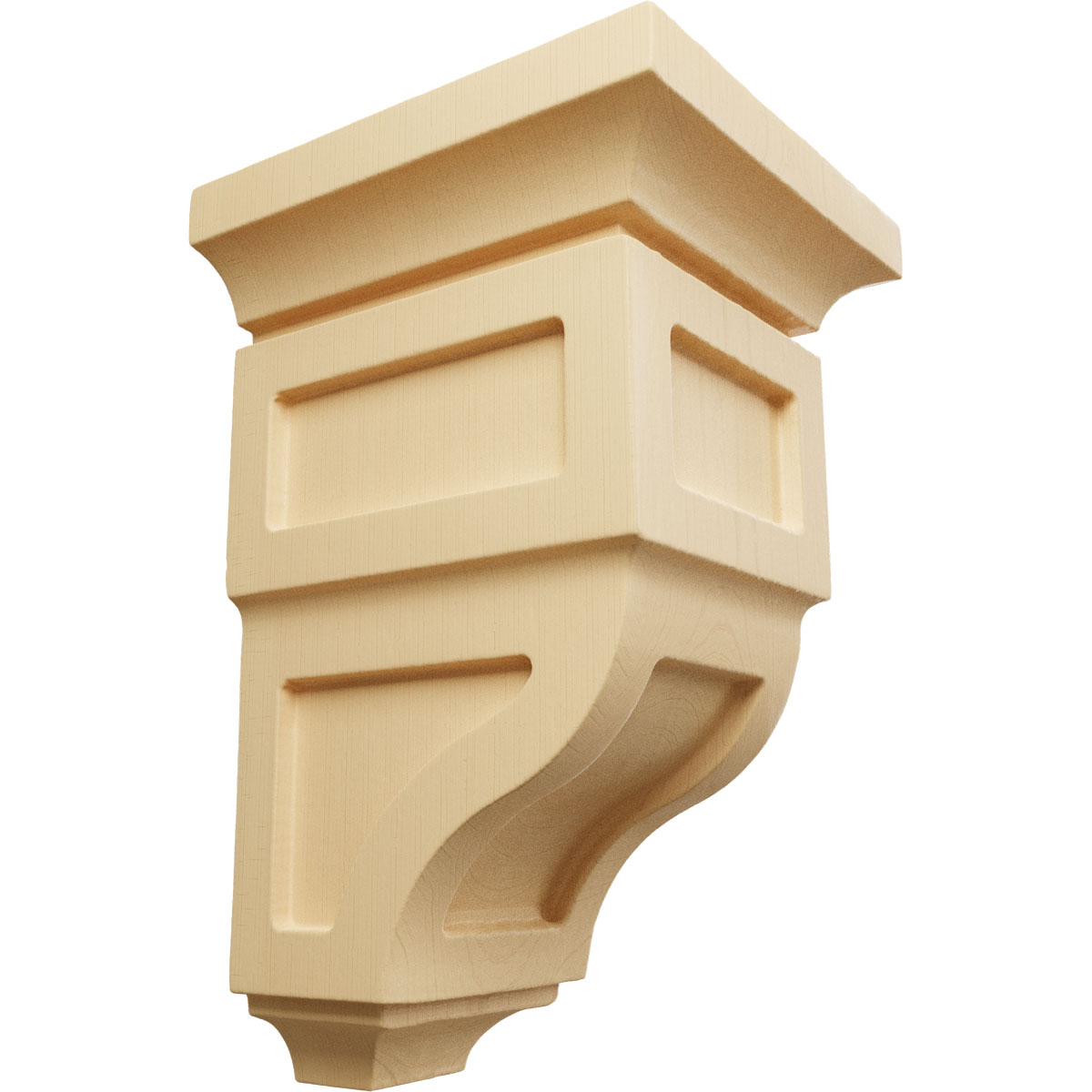 Ekena Millwork 3 1/2 Inch Mini Reyes Wood Corbel