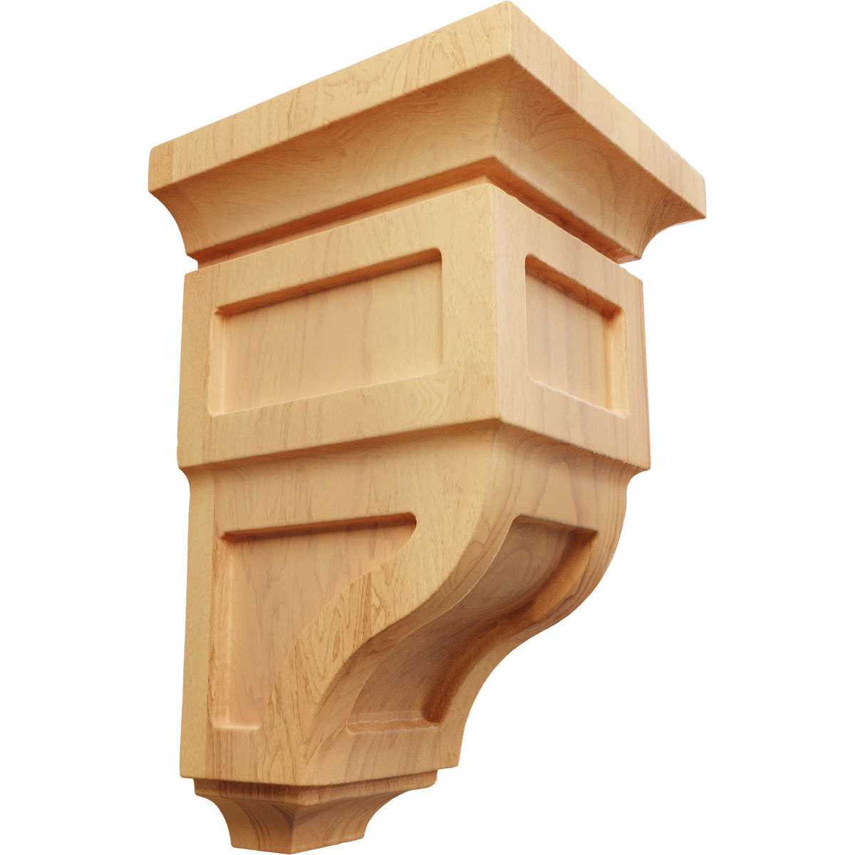 Ekena Millwork 3 1/2 Inch Mini Reyes Wood Corbel
