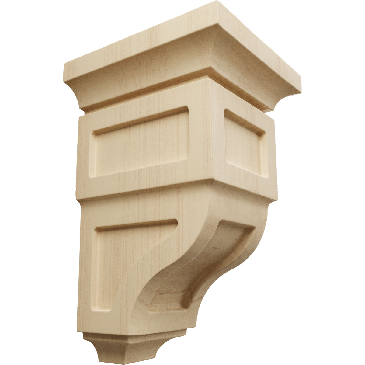 Ekena Millwork 3 1/2 Inch Mini Reyes Wood Corbel