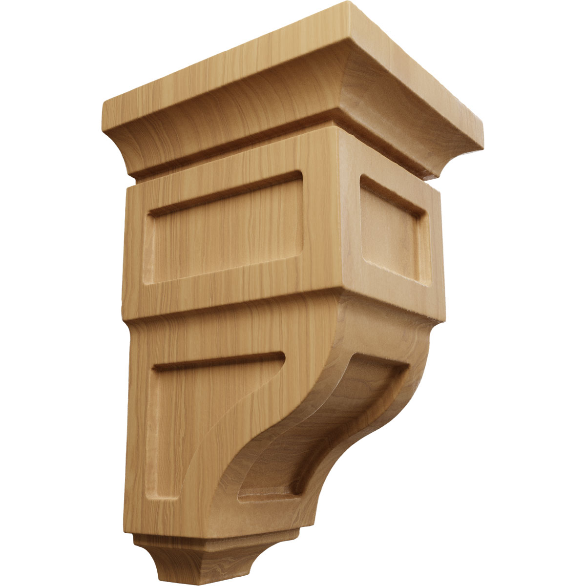 Ekena Millwork 3 1/2 Inch Mini Reyes Wood Corbel
