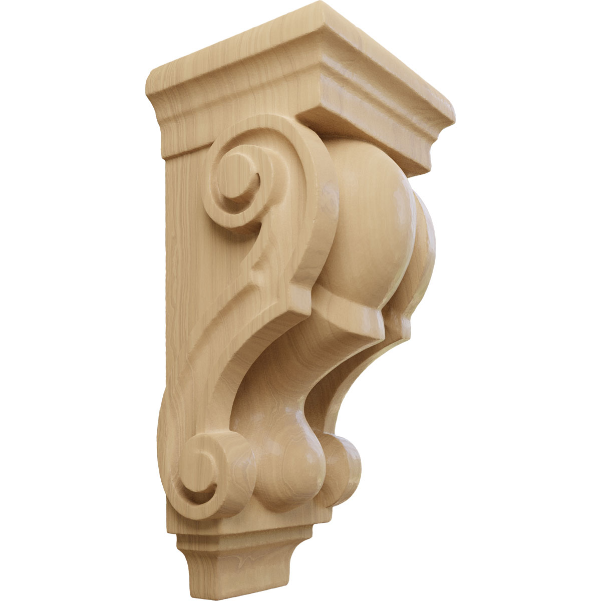 Ekena Millwork 3 1/2 Inch Small Traditional Corbel