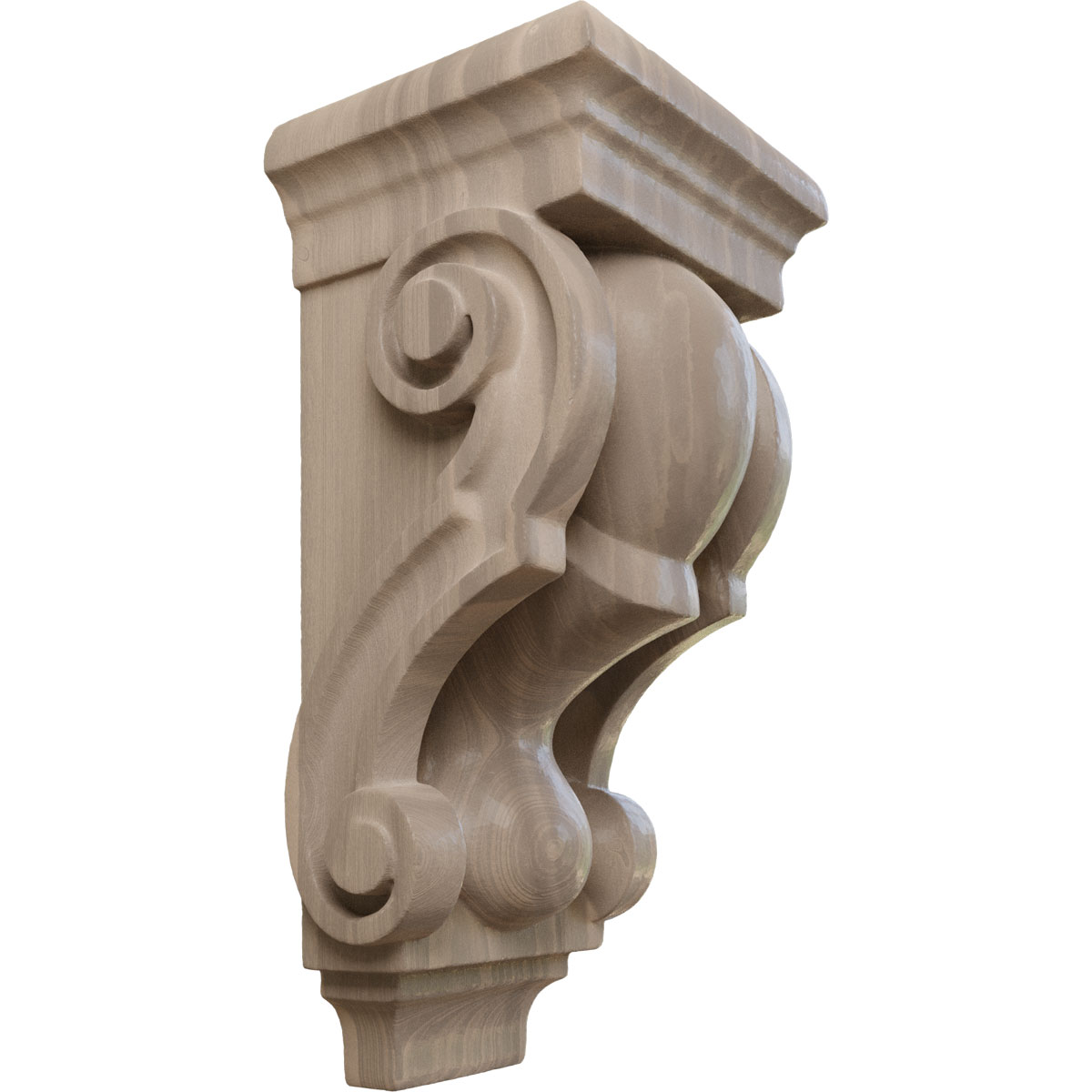 Ekena Millwork 3 1/2 Inch Small Traditional Corbel