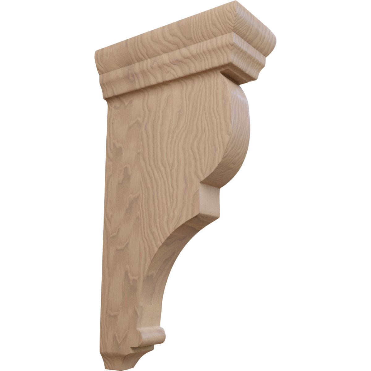 Ekena Millwork 3 1/2 Inch Extra Large Rojas Wood Corbel