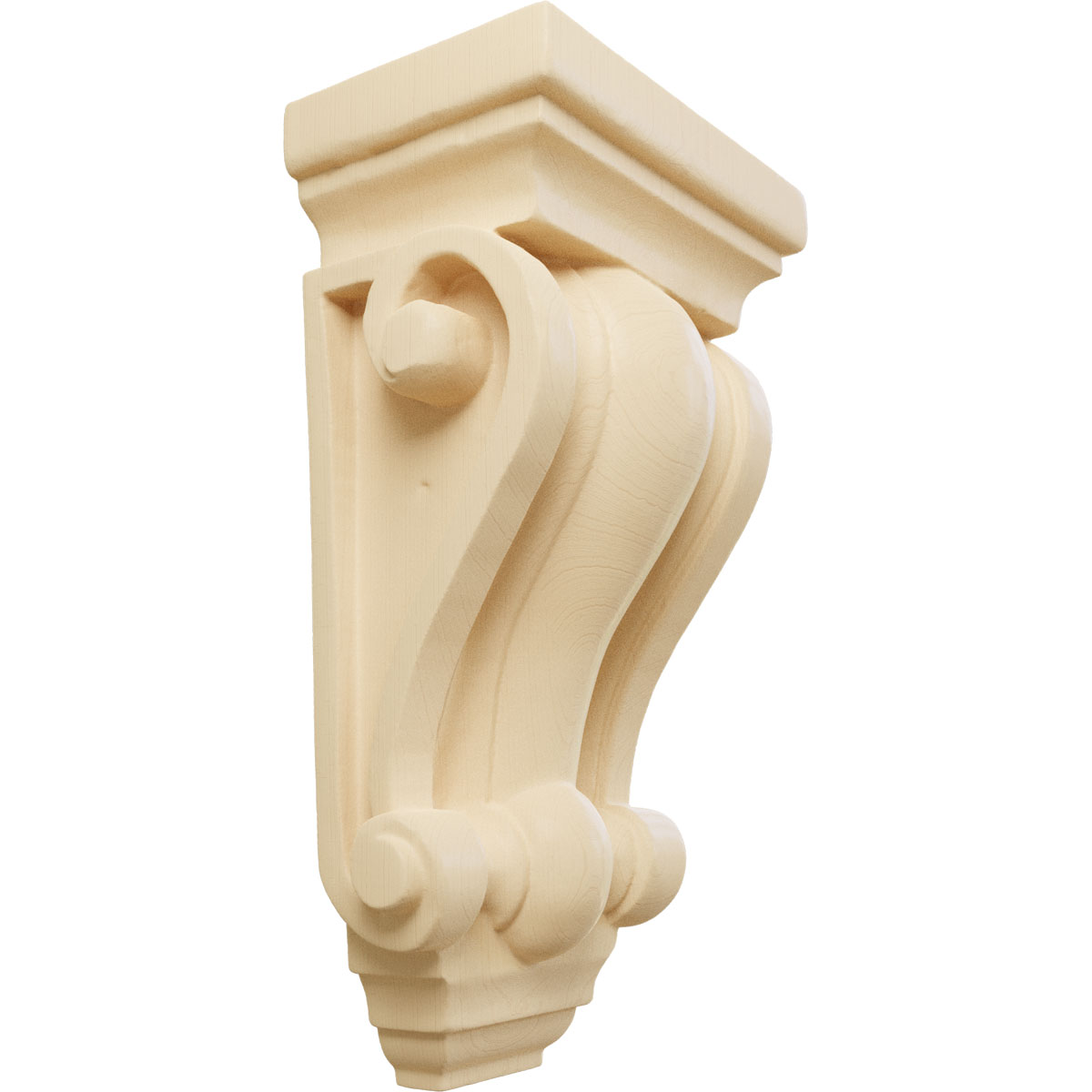 Ekena Millwork 4 Inch Cole Pilaster Wood Corbel
