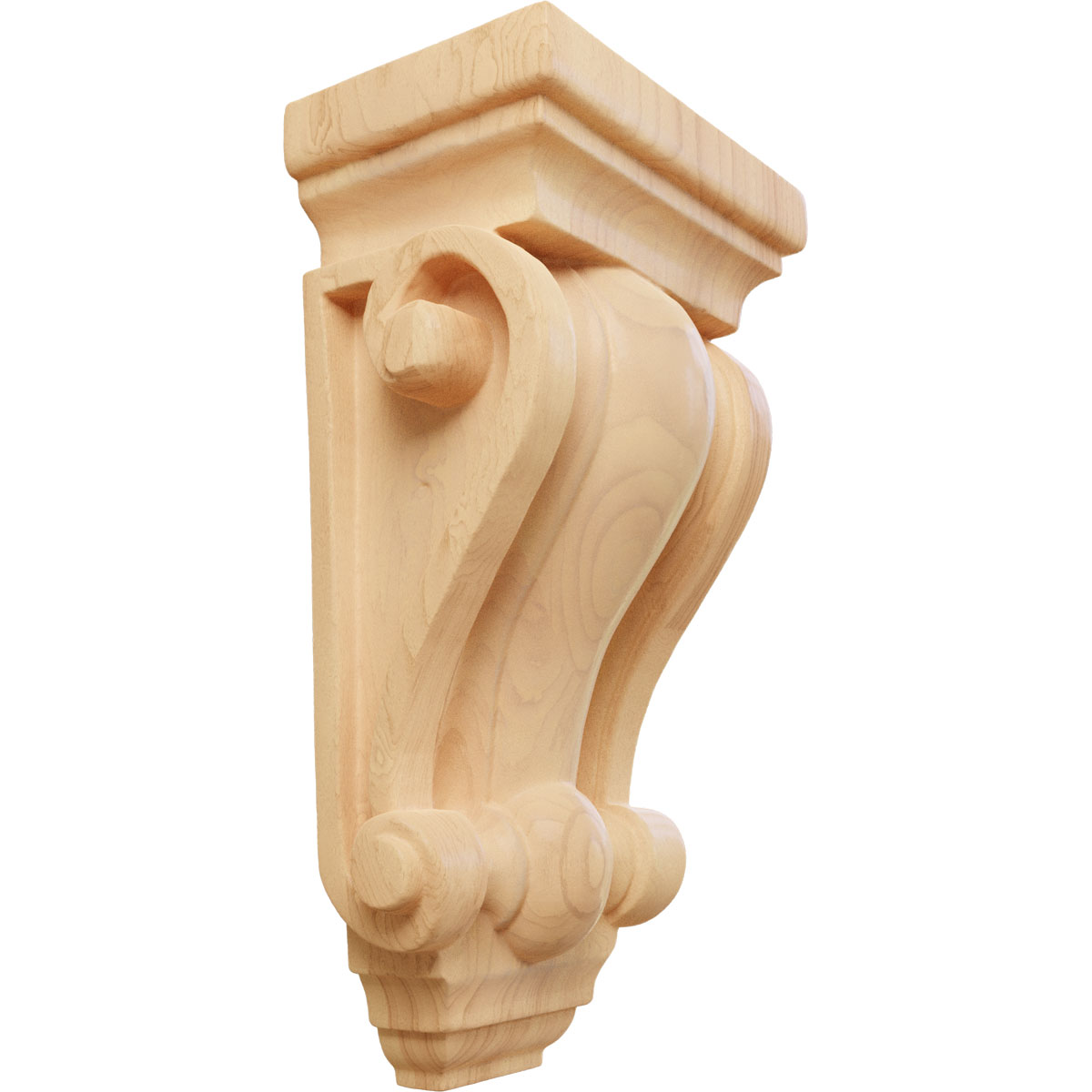 Ekena Millwork 4 Inch Cole Pilaster Wood Corbel