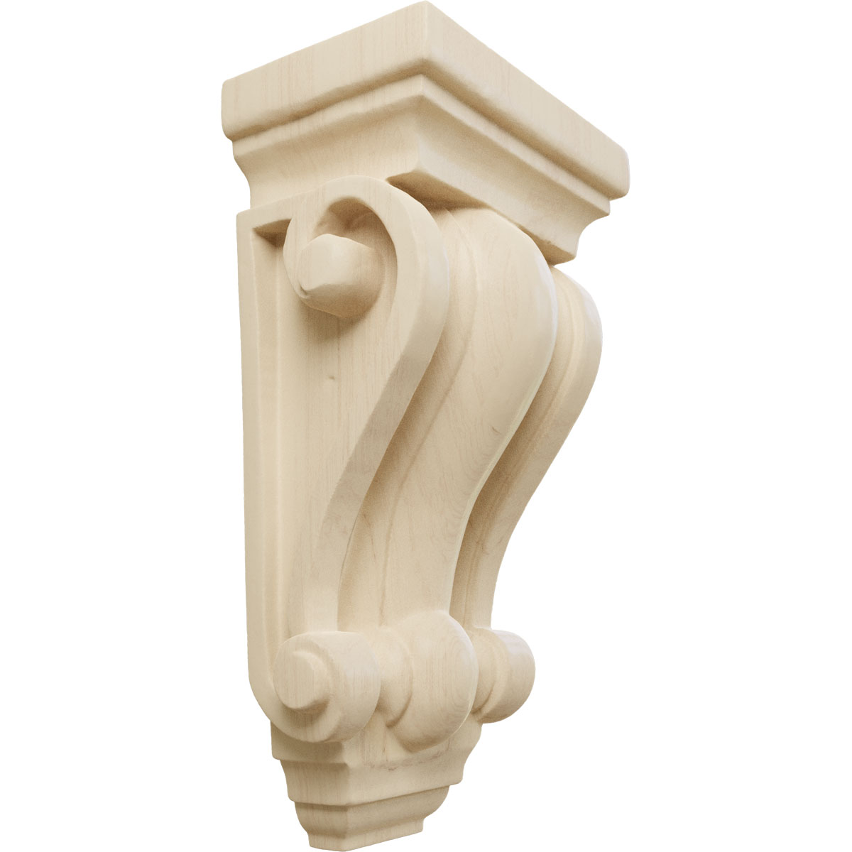Ekena Millwork 4 Inch Cole Pilaster Wood Corbel