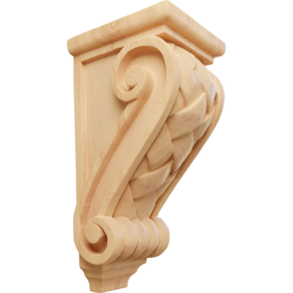 Ekena Millwork 4 1/2 Inch Medium Basket Weave Corbel