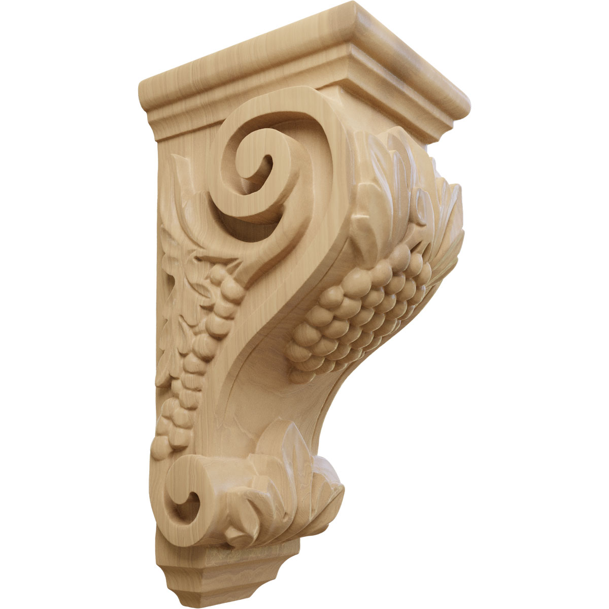 Ekena Millwork 4 1/2 Inch Medium Grape Corbel