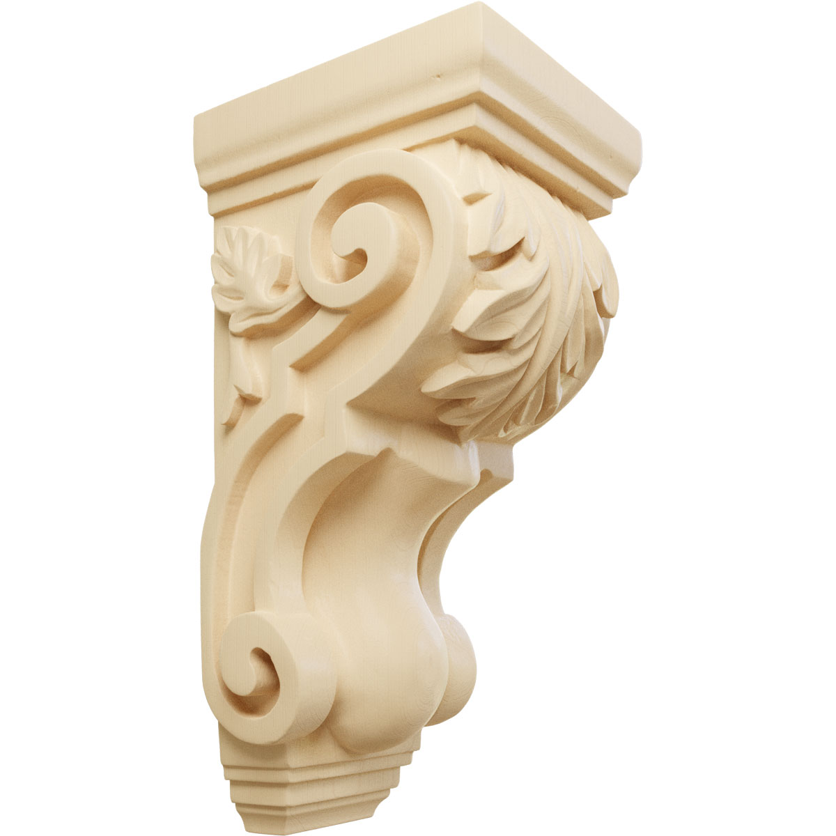 Ekena Millwork 4 1/2 Inch Medium Traditional Acanthus Corbel