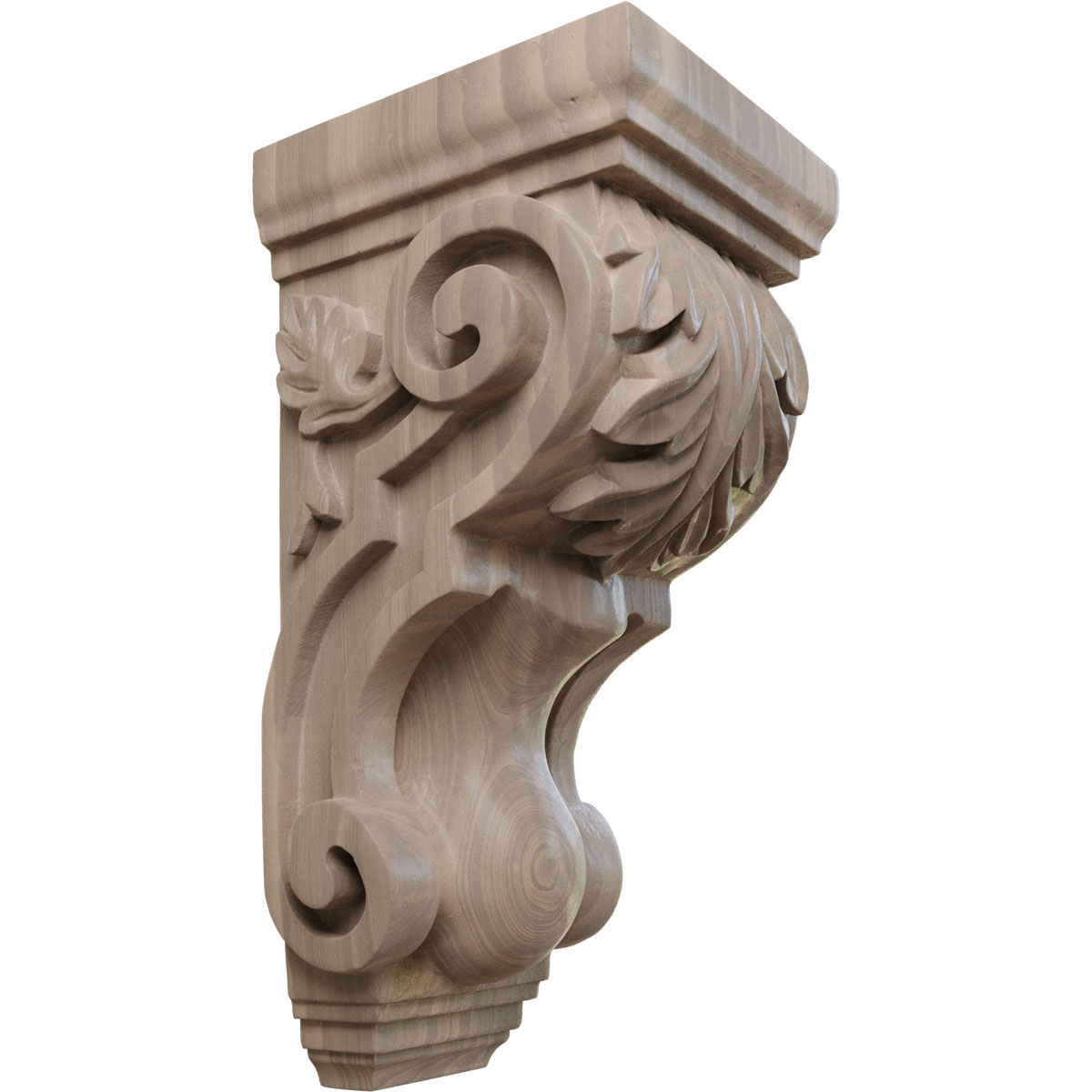 Ekena Millwork 4 1/2 Inch Medium Traditional Acanthus Corbel