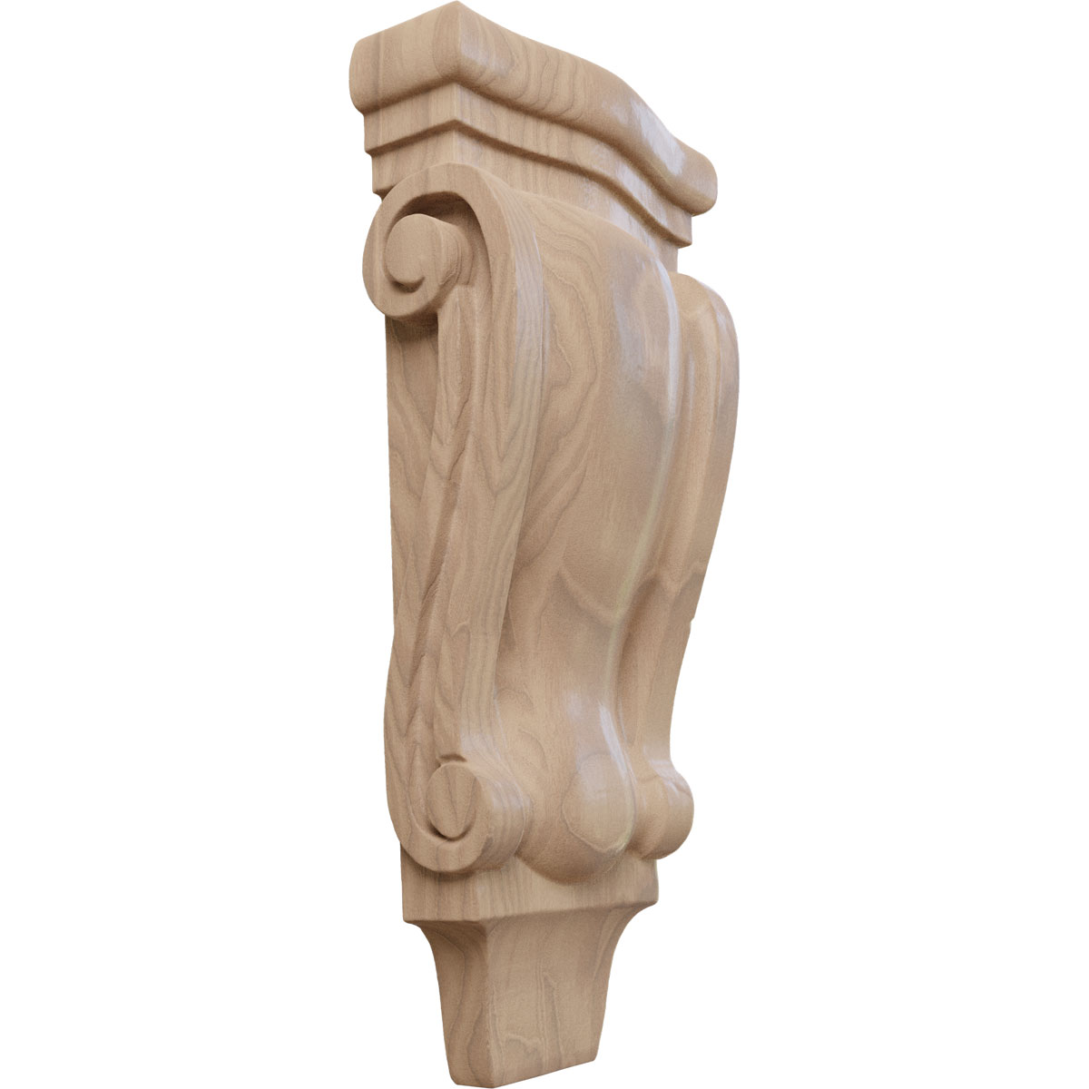 Ekena Millwork 4 3/4 Inch Small Traditional Pilaster Wood Corbel