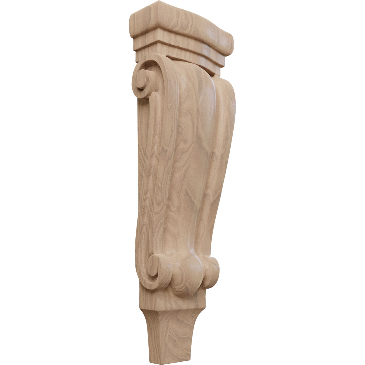 Ekena Millwork 5 1/8 Inch Medium Traditional Pilaster Wood Corbel