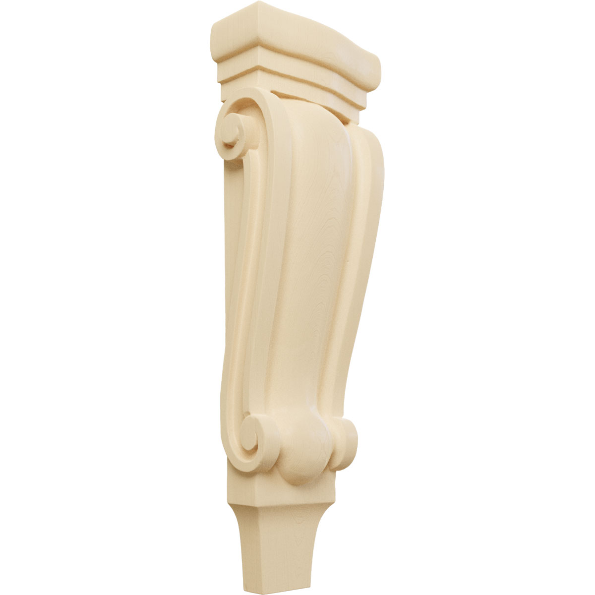 Ekena Millwork 5 1/8 Inch Medium Traditional Pilaster Wood Corbel