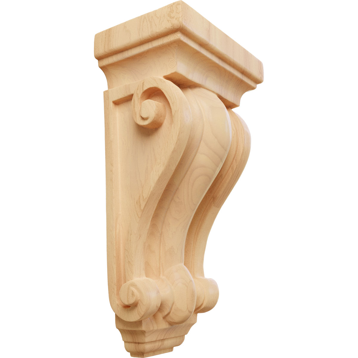 Ekena Millwork 5 Inch Cole Pilaster Wood Corbel
