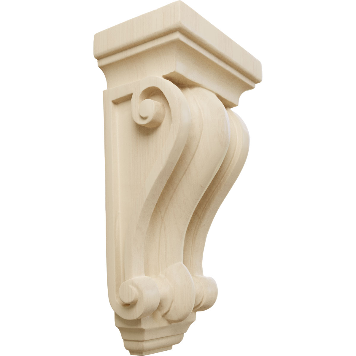 Ekena Millwork 5 Inch Cole Pilaster Wood Corbel