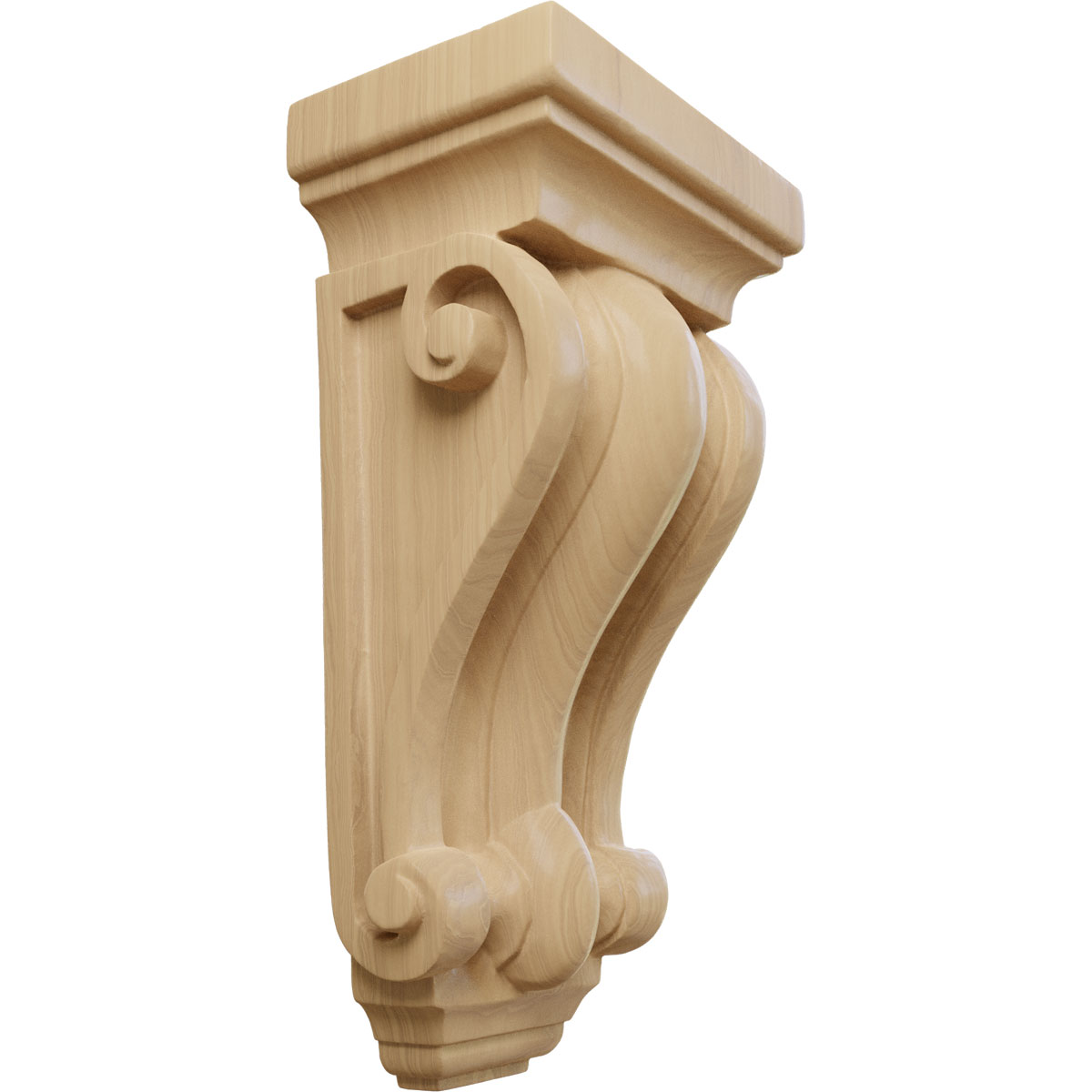 Ekena Millwork 5 Inch Cole Pilaster Wood Corbel