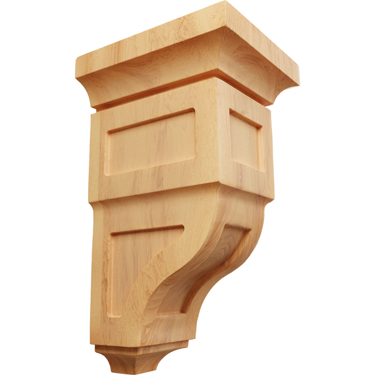Ekena Millwork 5 Inch Medium Reyes Wood Corbel