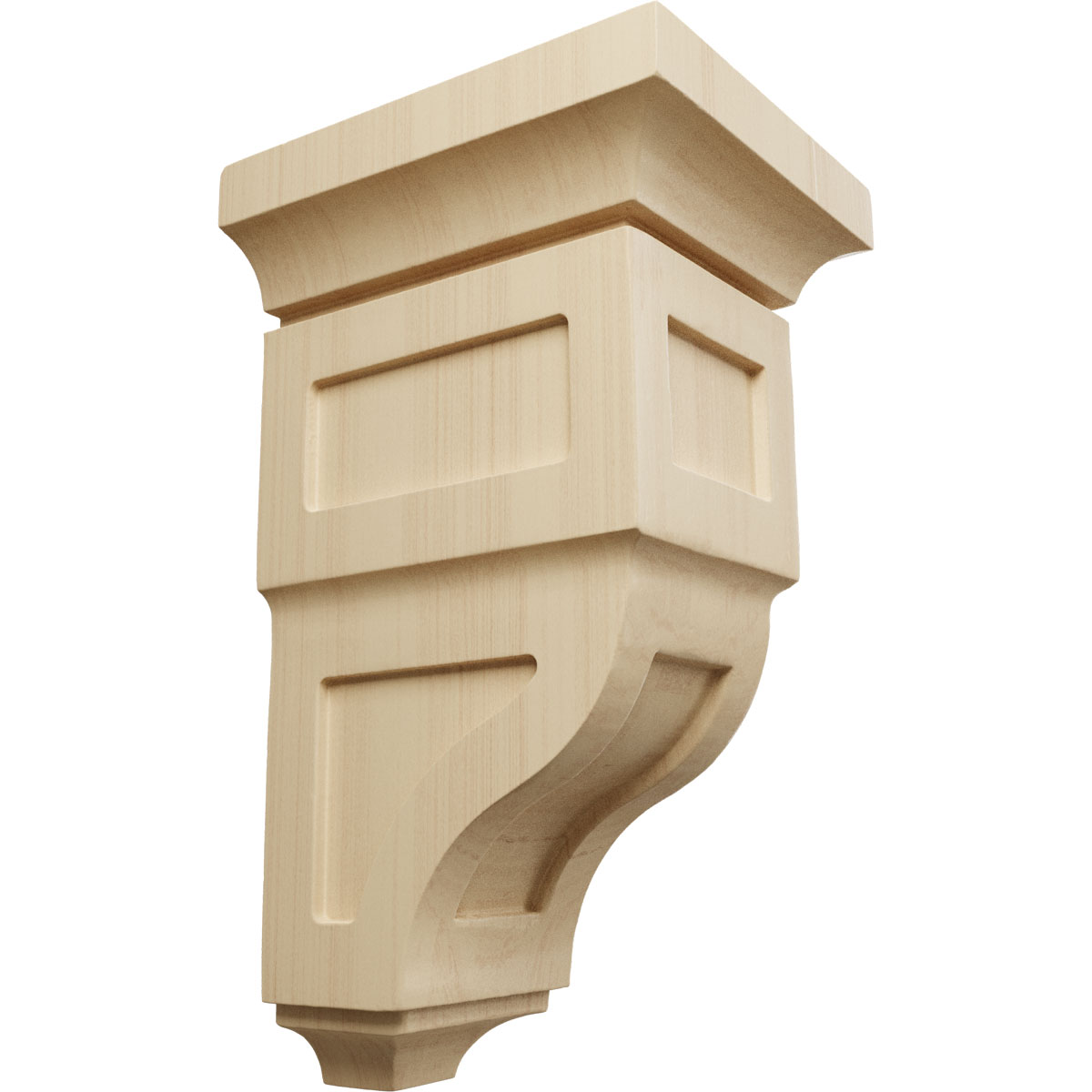 Ekena Millwork 5 Inch Medium Reyes Wood Corbel