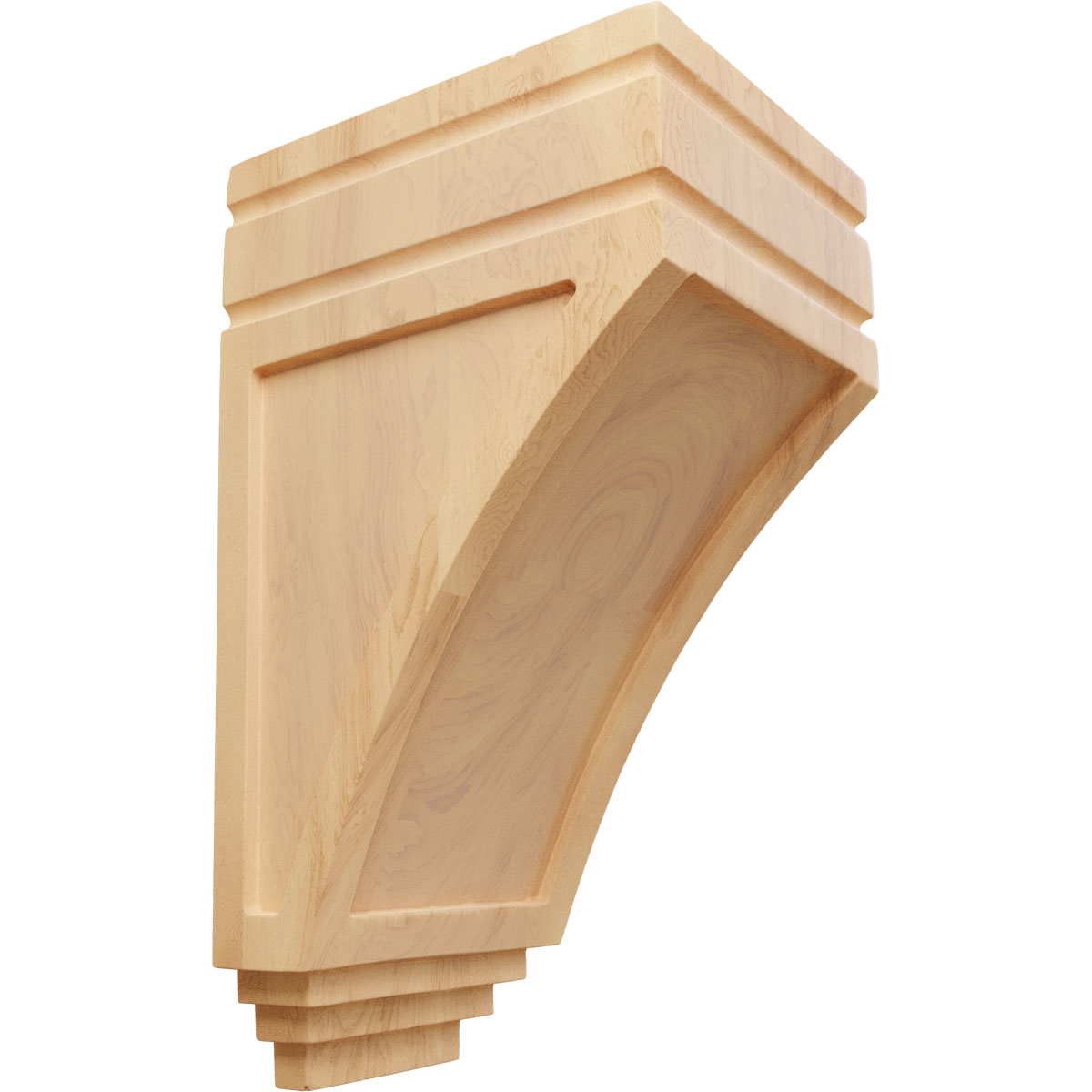 Ekena Millwork 5 Inch Medium San Juan Wood Corbel