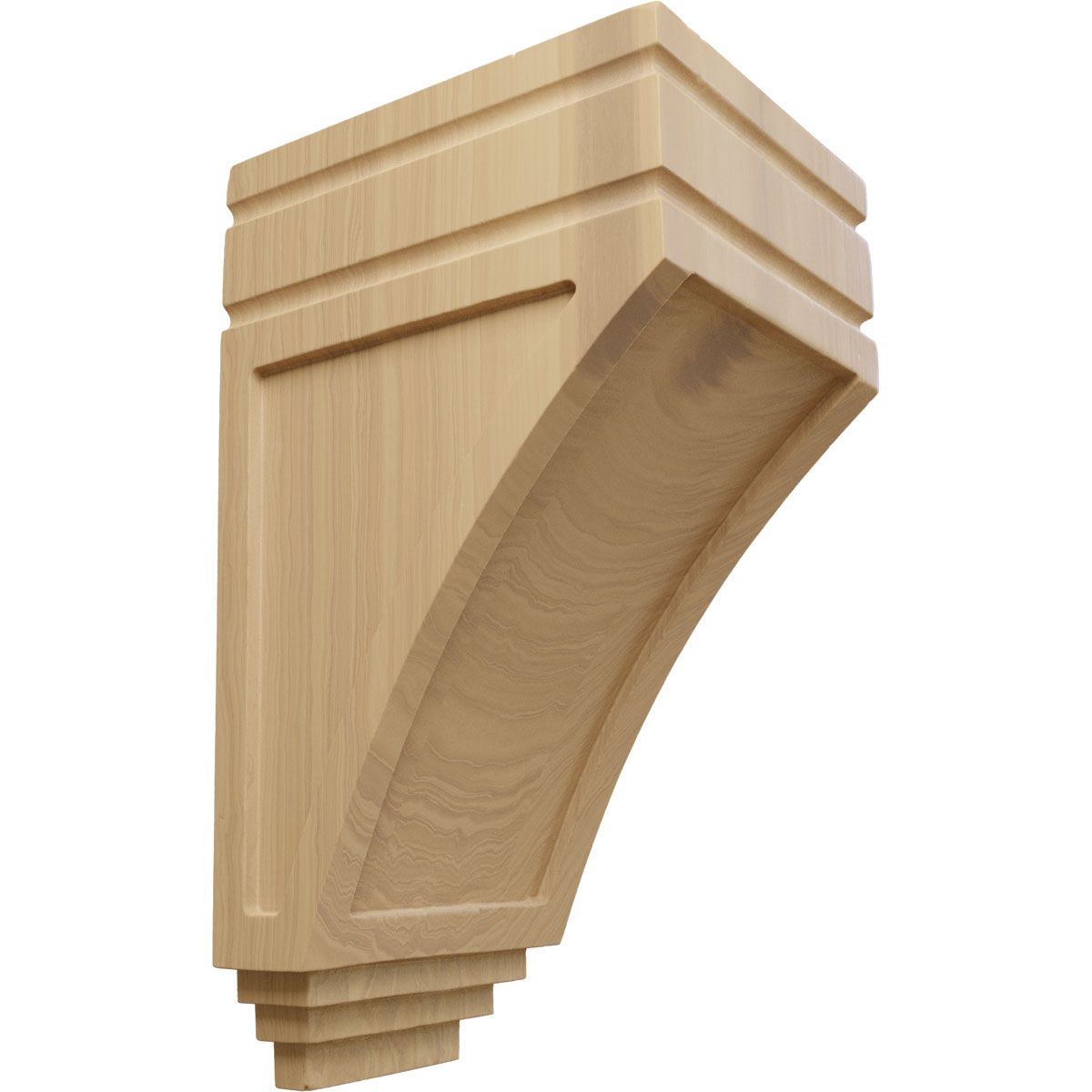 Ekena Millwork 5 Inch Medium San Juan Wood Corbel