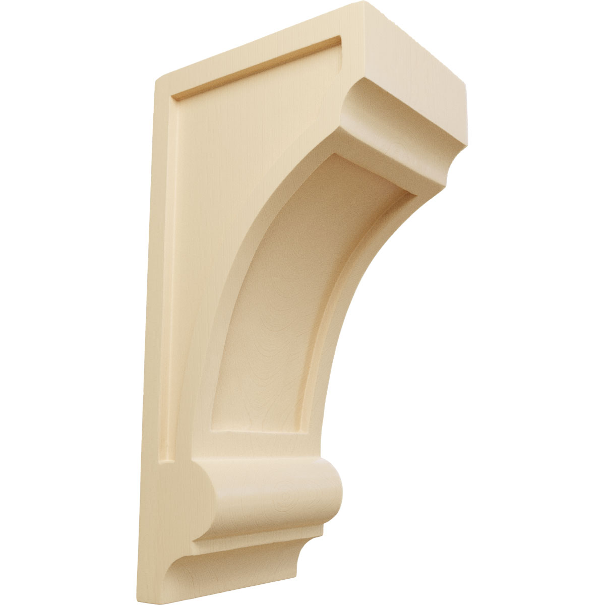 Ekena Millwork 4 3/4 Inch Diane Recessed Wood Corbel
