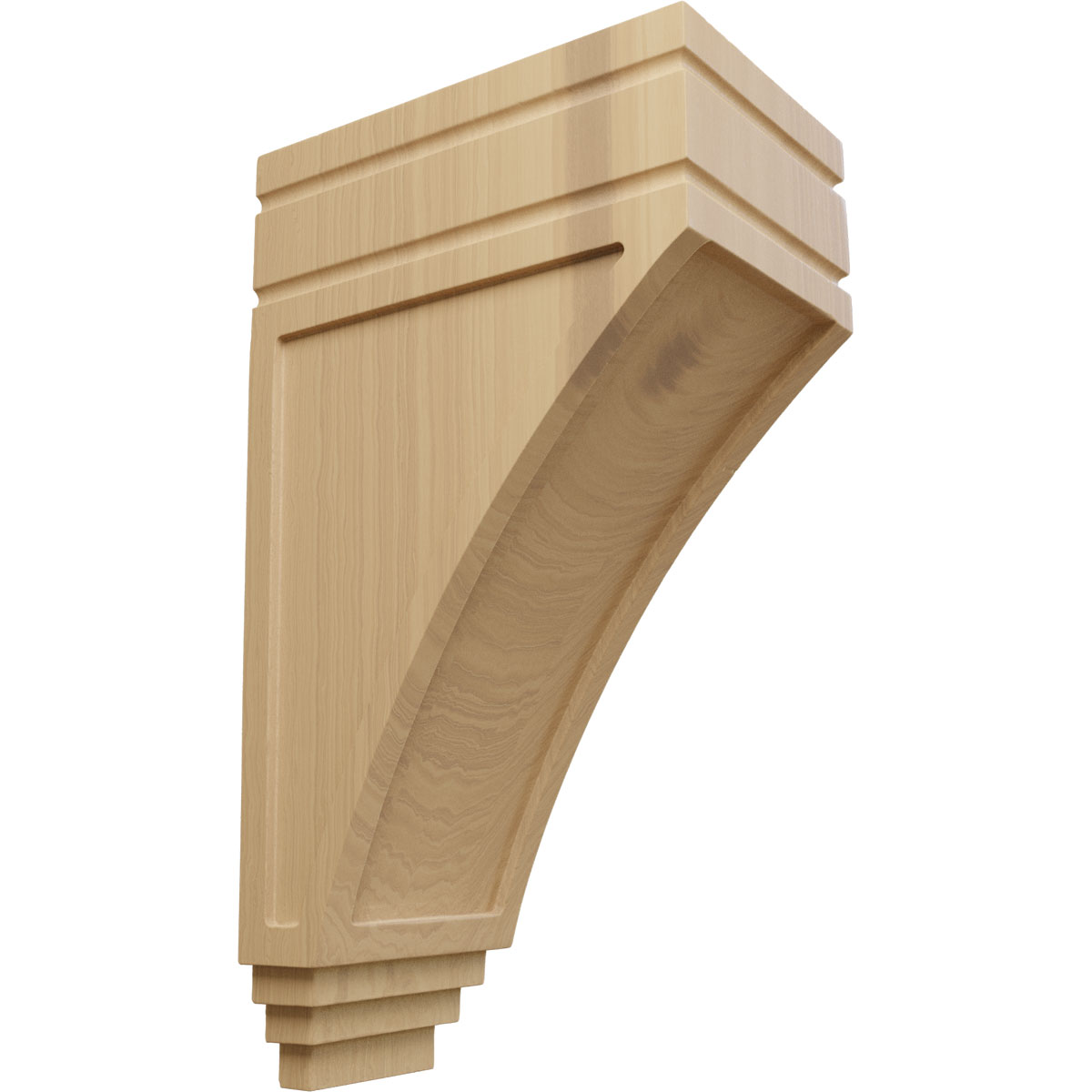 Ekena Millwork 5 Inch Large San Juan Wood Corbel