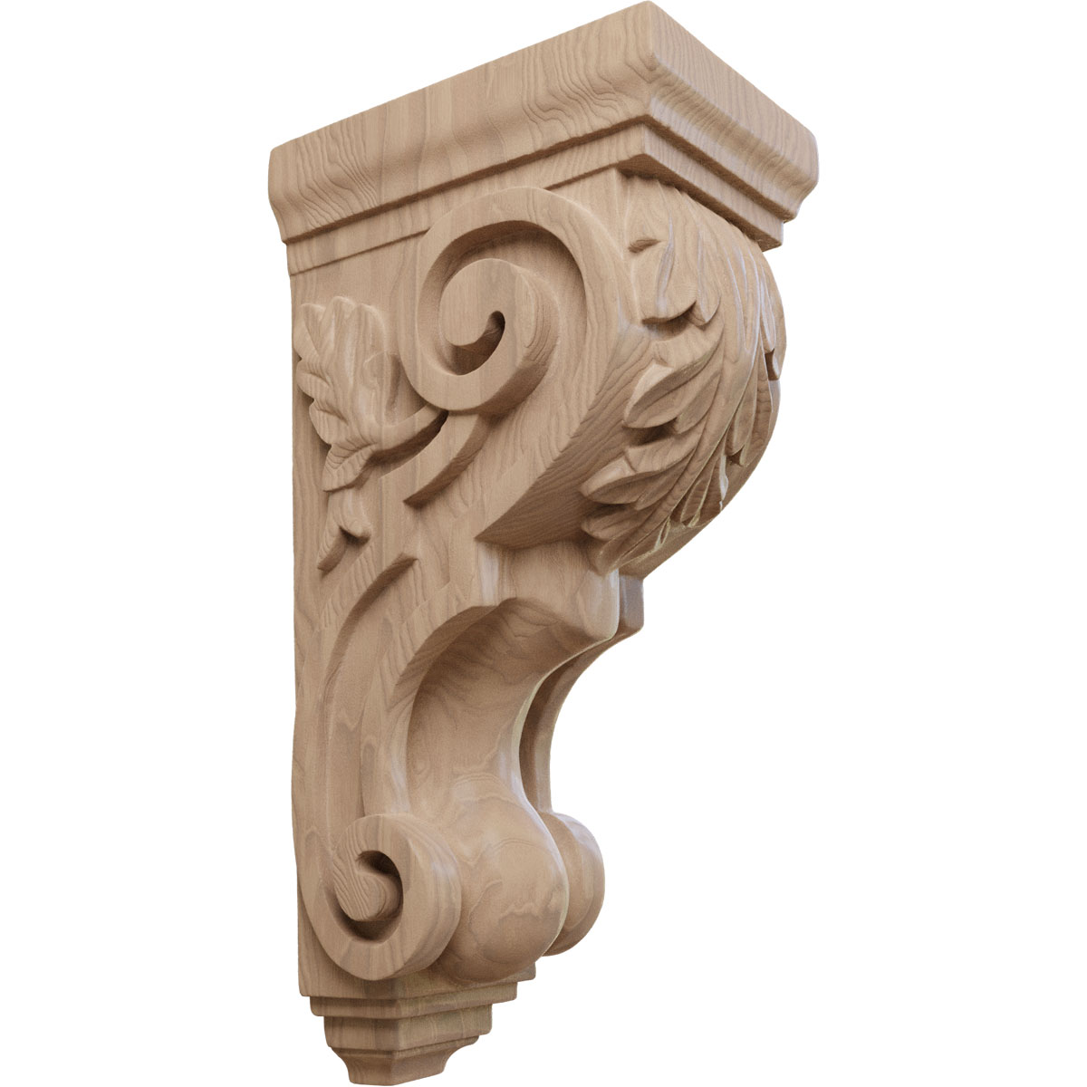 Ekena Millwork 5 Inch Large Traditional Acanthus Corbel