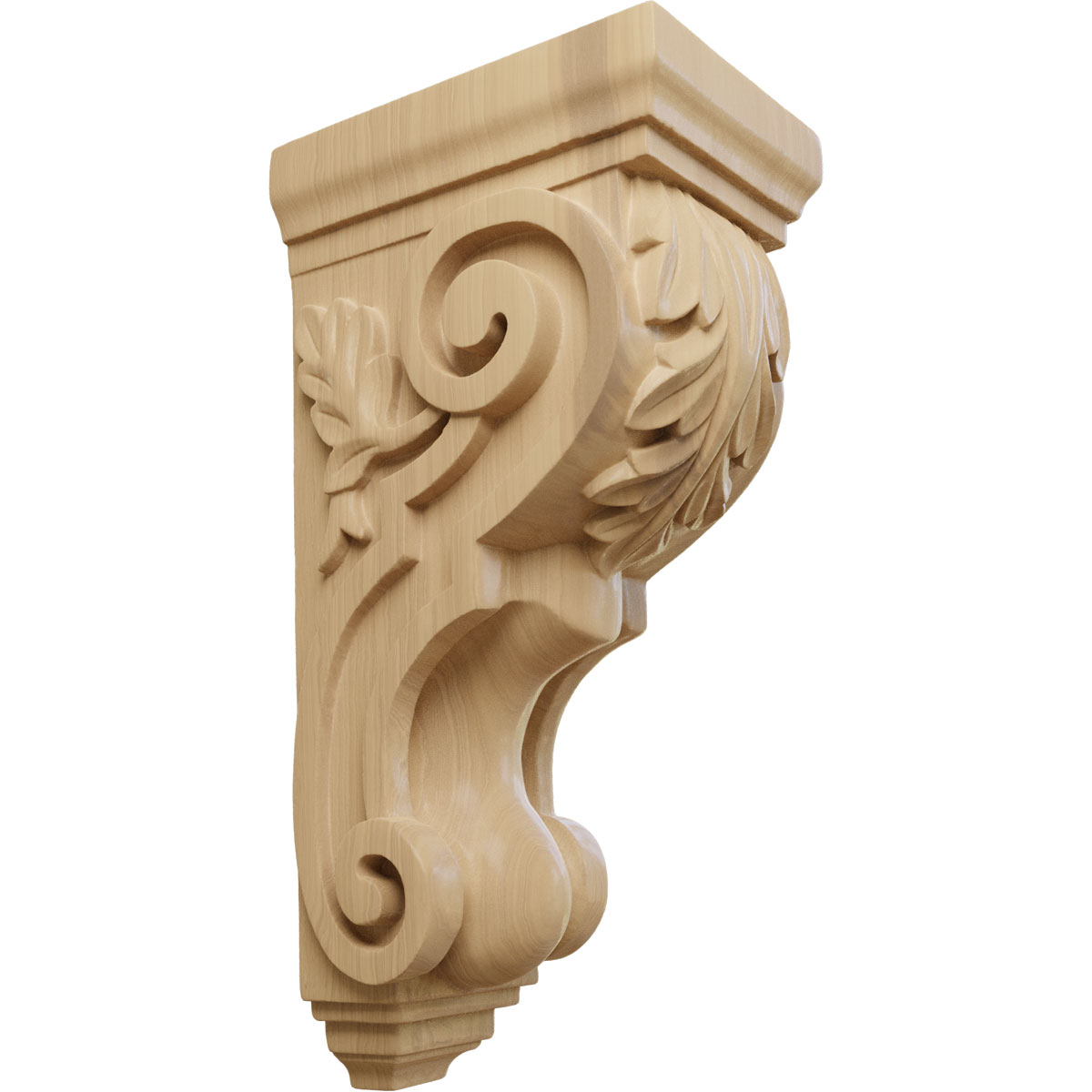 Ekena Millwork 5 Inch Large Traditional Acanthus Corbel