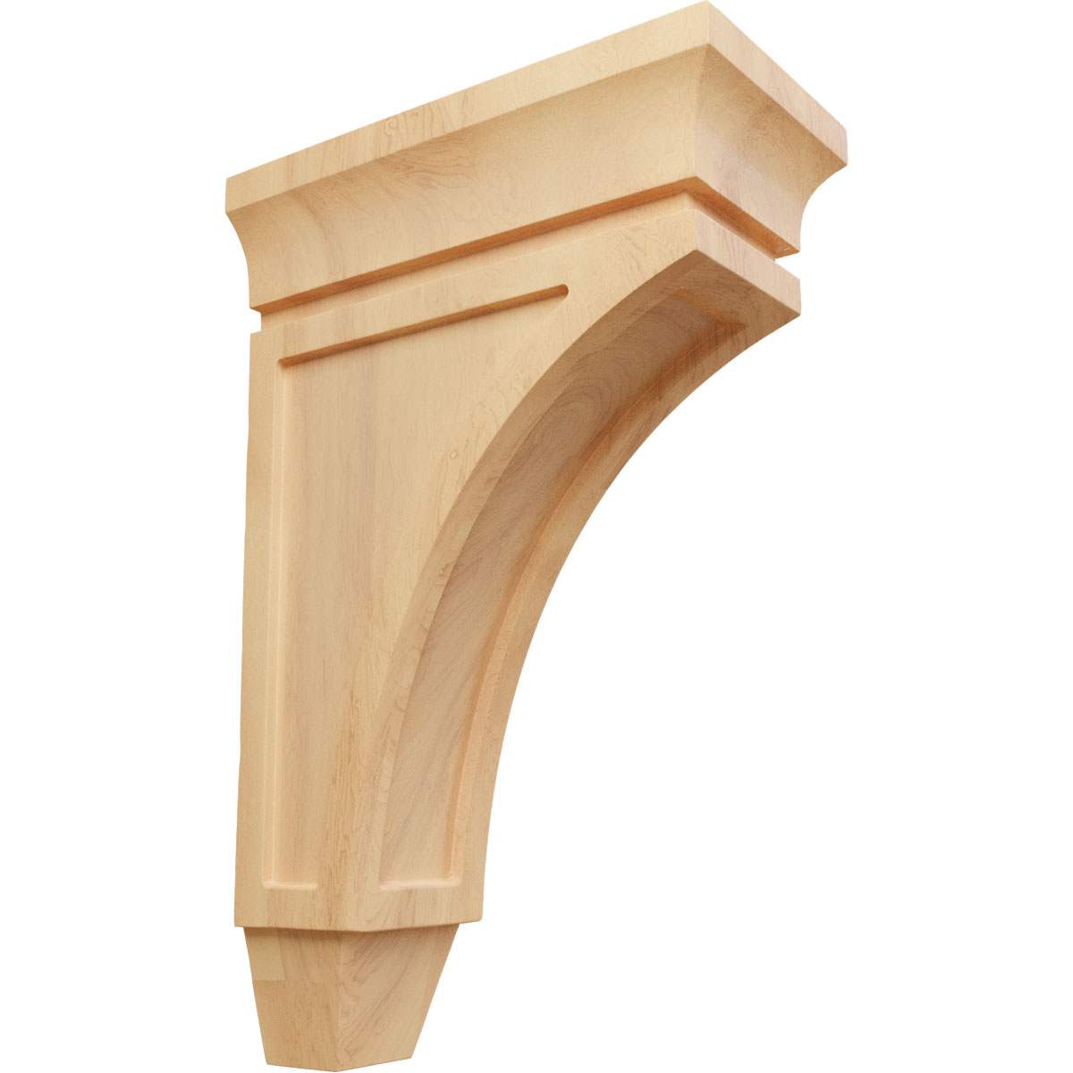 Ekena Millwork 4 1/2 Large Lucan Wood Corbel