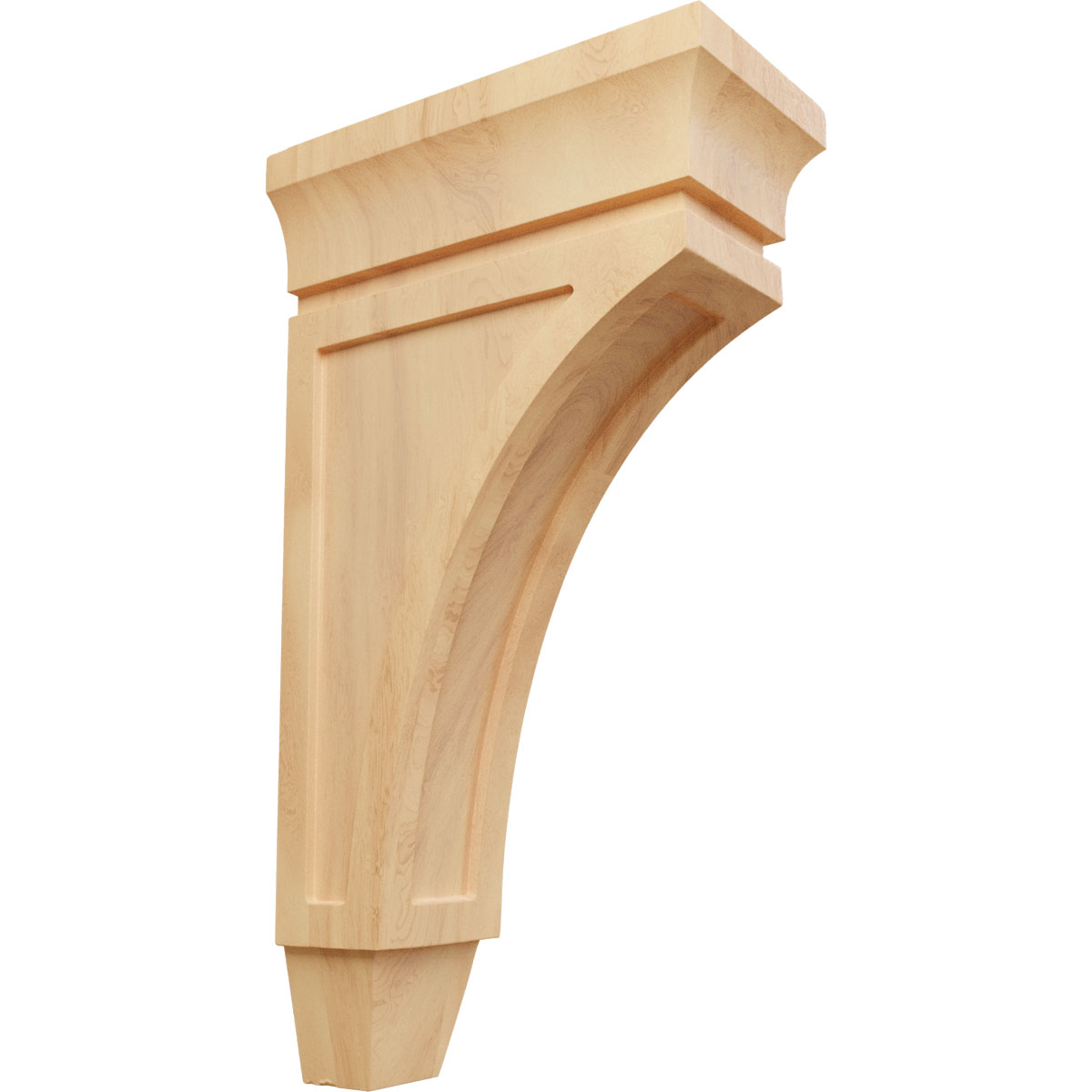 Ekena Millwork 5 Inch Extra Large Lucan Wood Corbel