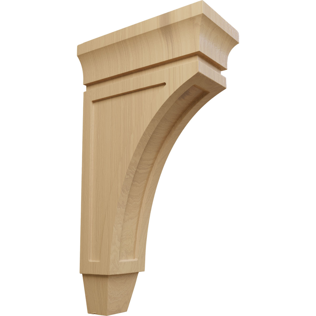 Ekena Millwork 5 Inch Extra Large Lucan Wood Corbel