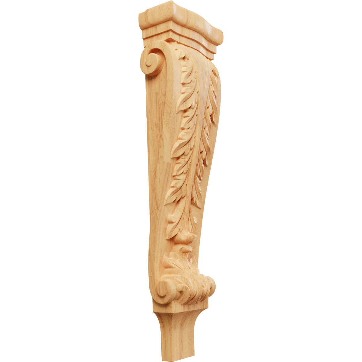 Ekena Millwork 6 1/4 Inch Large Acanthus Pilaster Corbel