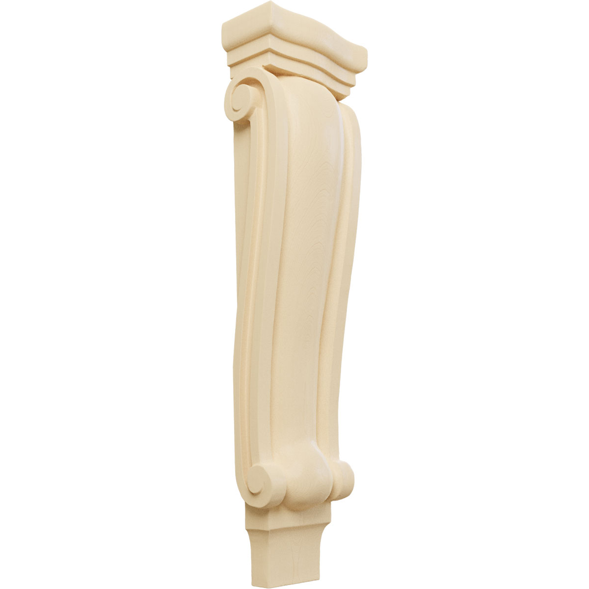 Ekena Millwork 6 1/4 Inch Large Traditional Pilaster Corbel