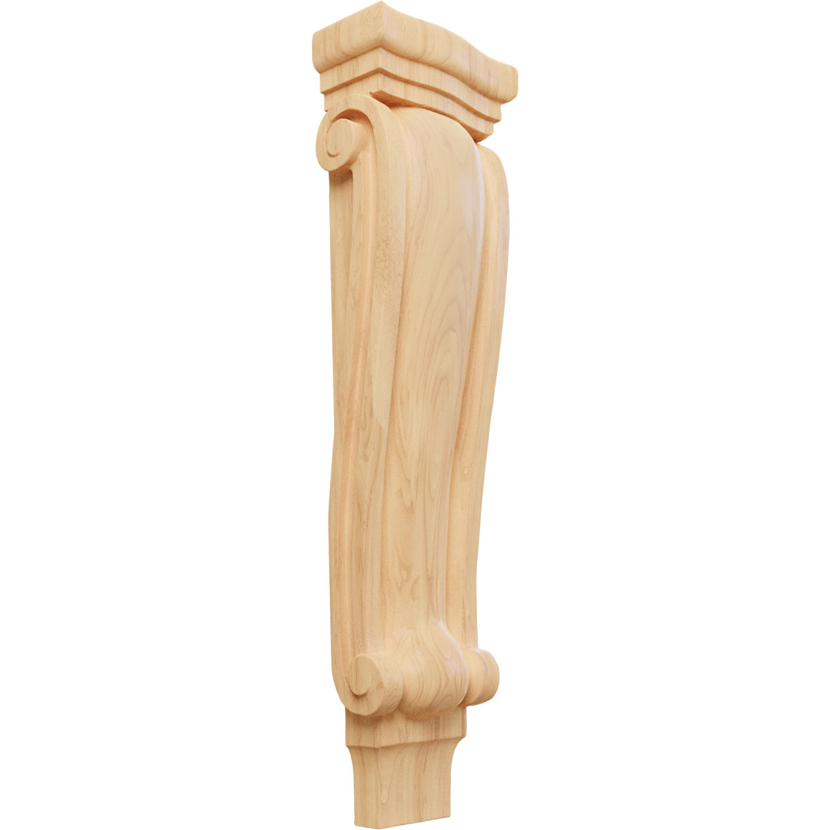 Ekena Millwork 6 1/4 Inch Large Traditional Pilaster Corbel