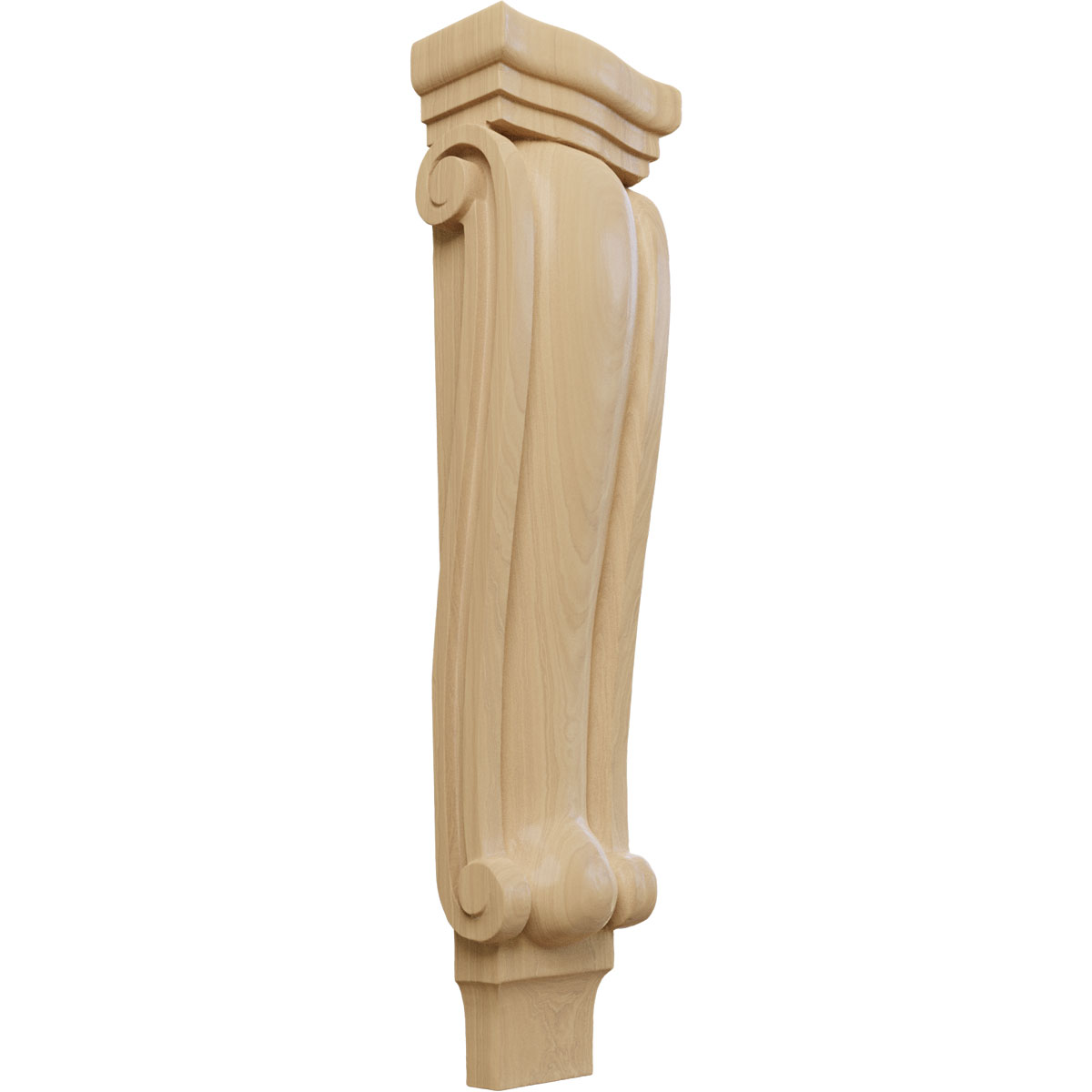 Ekena Millwork 6 1/4 Inch Large Traditional Pilaster Corbel