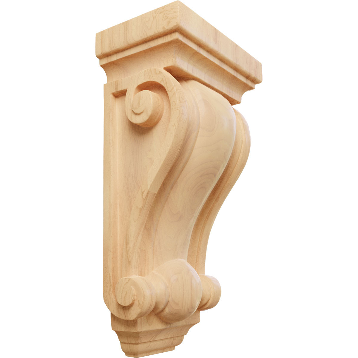 Ekena Millwork 6 1/4 Inch Cole Pilaster Wood Corbel