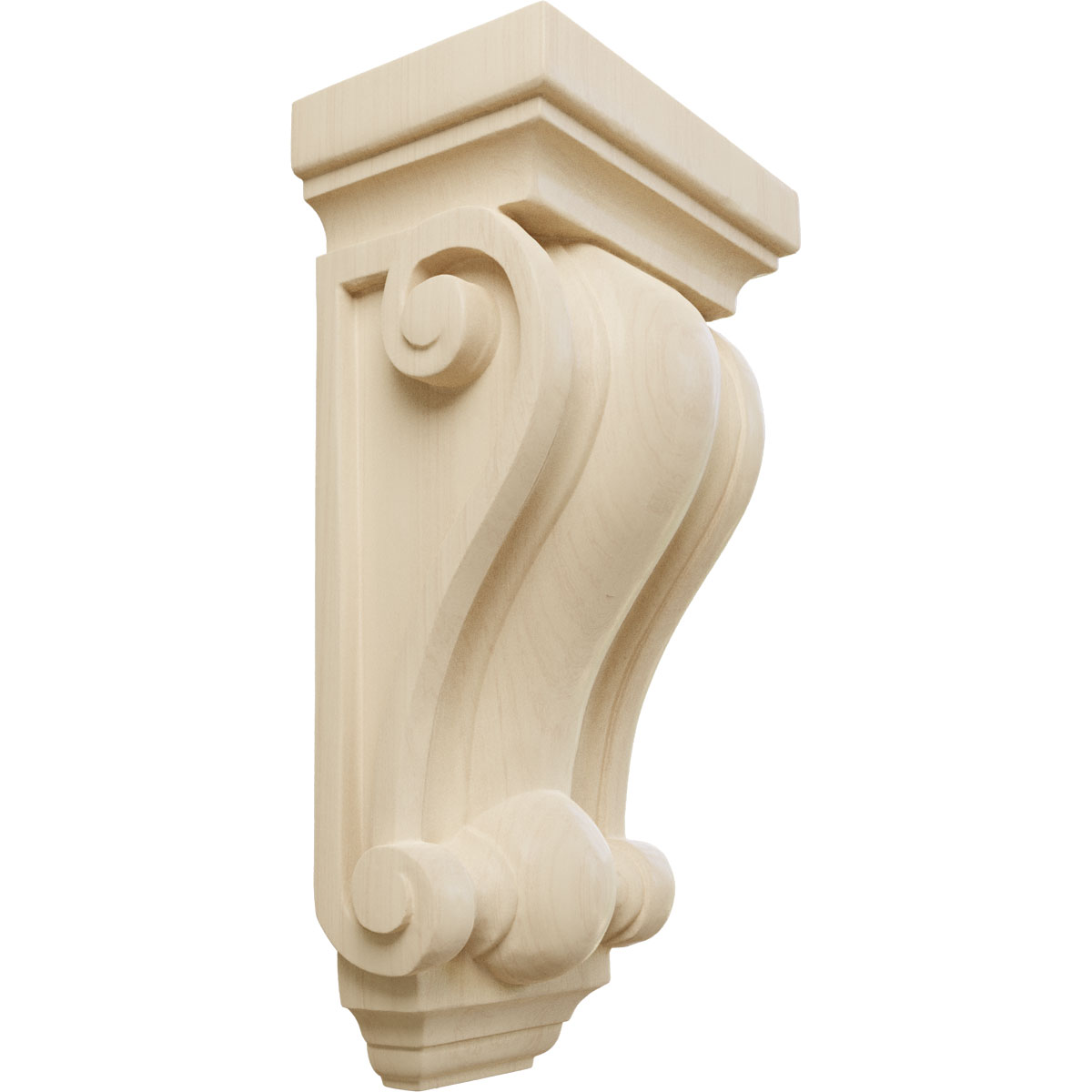 Ekena Millwork 6 1/4 Inch Cole Pilaster Wood Corbel