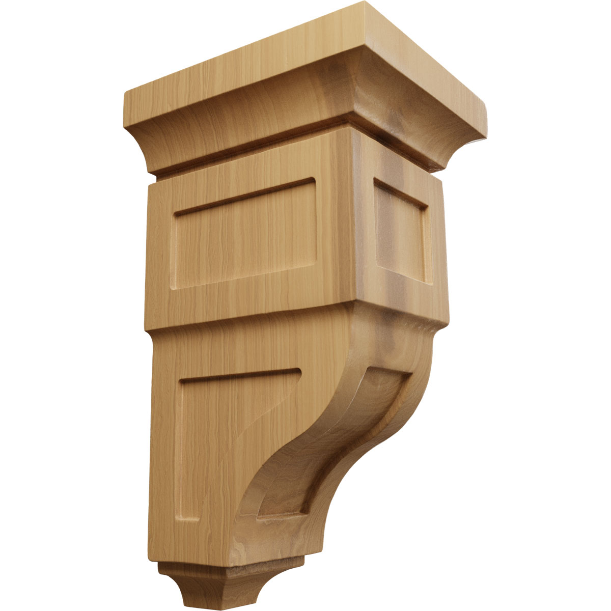 Ekena Millwork 6 Inch Large Reyes Wood Corbel