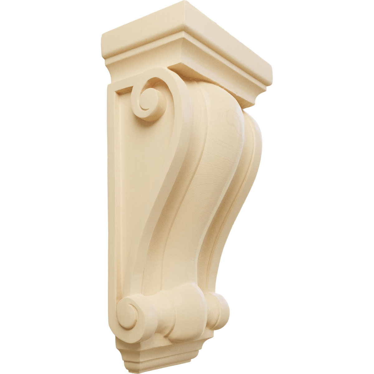 Ekena Millwork 7 1/2 Inch Cole Pilaster Wood Corbel