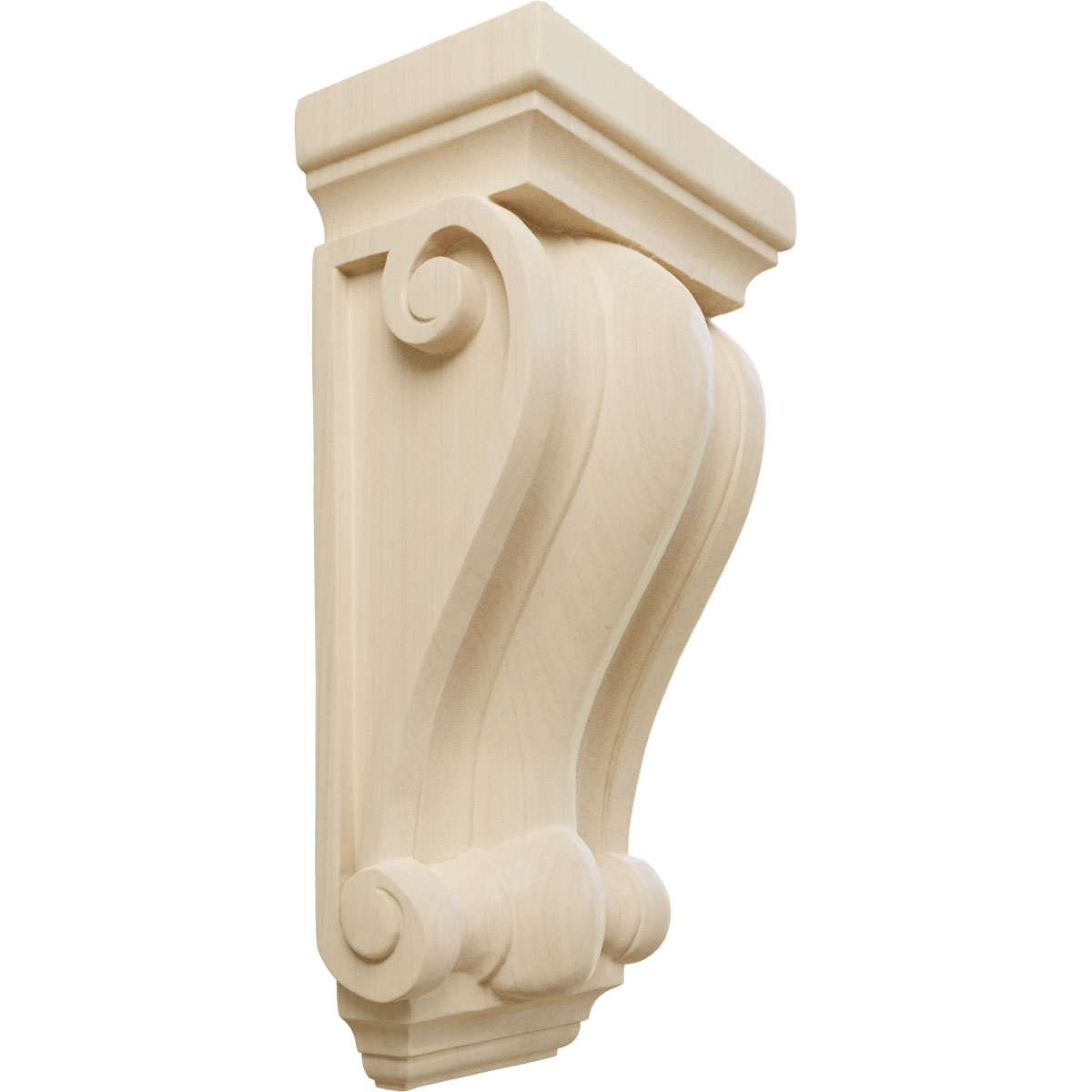 Ekena Millwork 7 1/2 Inch Cole Pilaster Wood Corbel