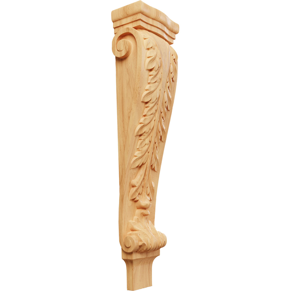 Ekena Millwork 6 3/4 Inch Extra Large Acanthus Pilaster Corbel