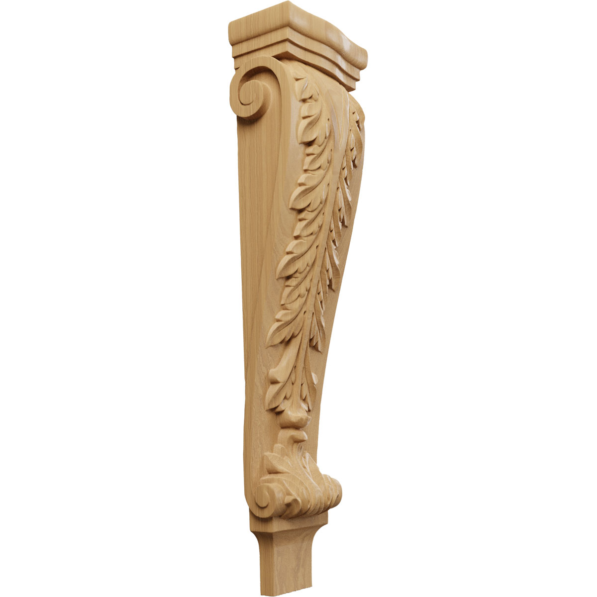 Ekena Millwork 6 3/4 Inch Extra Large Acanthus Pilaster Corbel