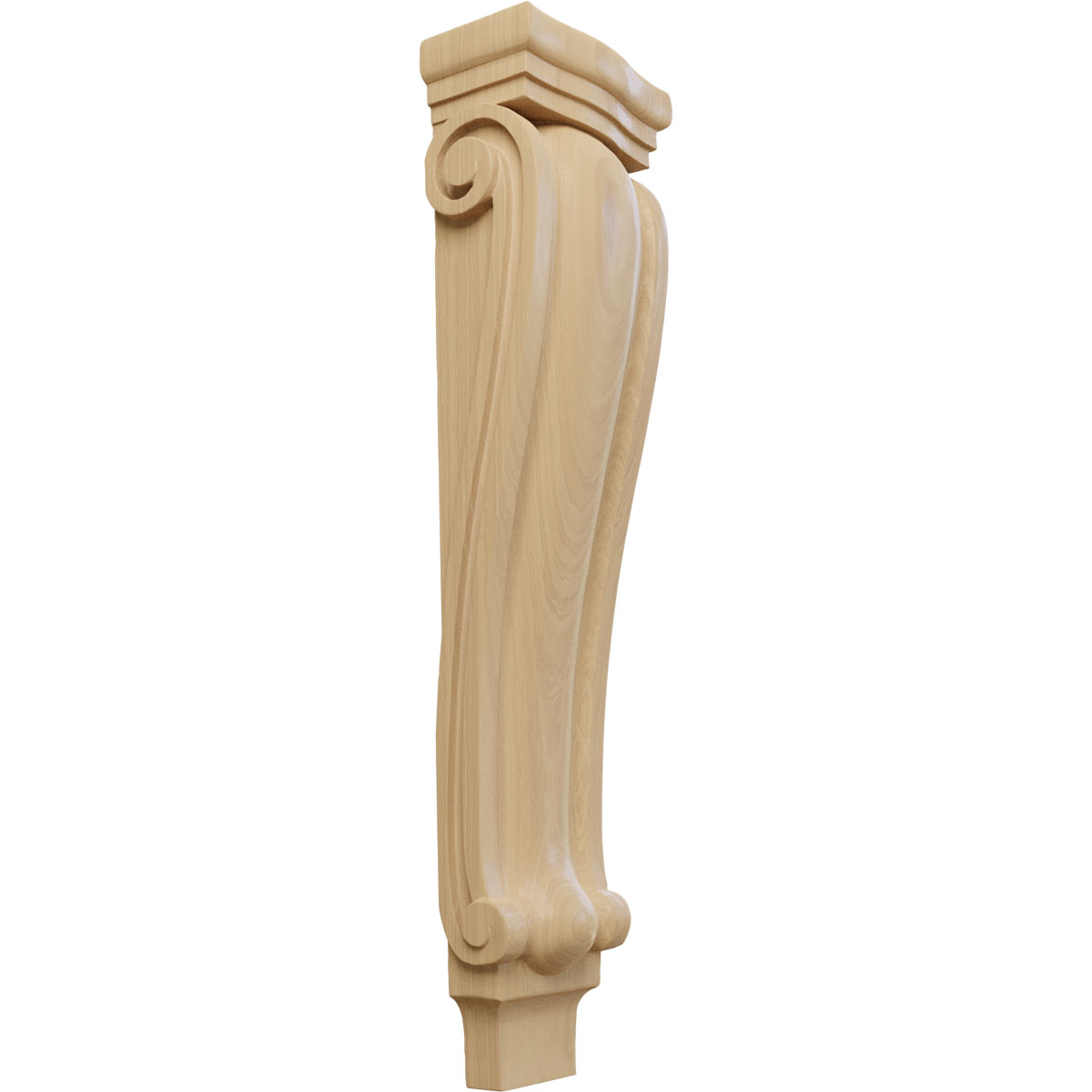 Ekena Millwork 6 3/4 Inch Extra Large Traditional Pilaster Corbel