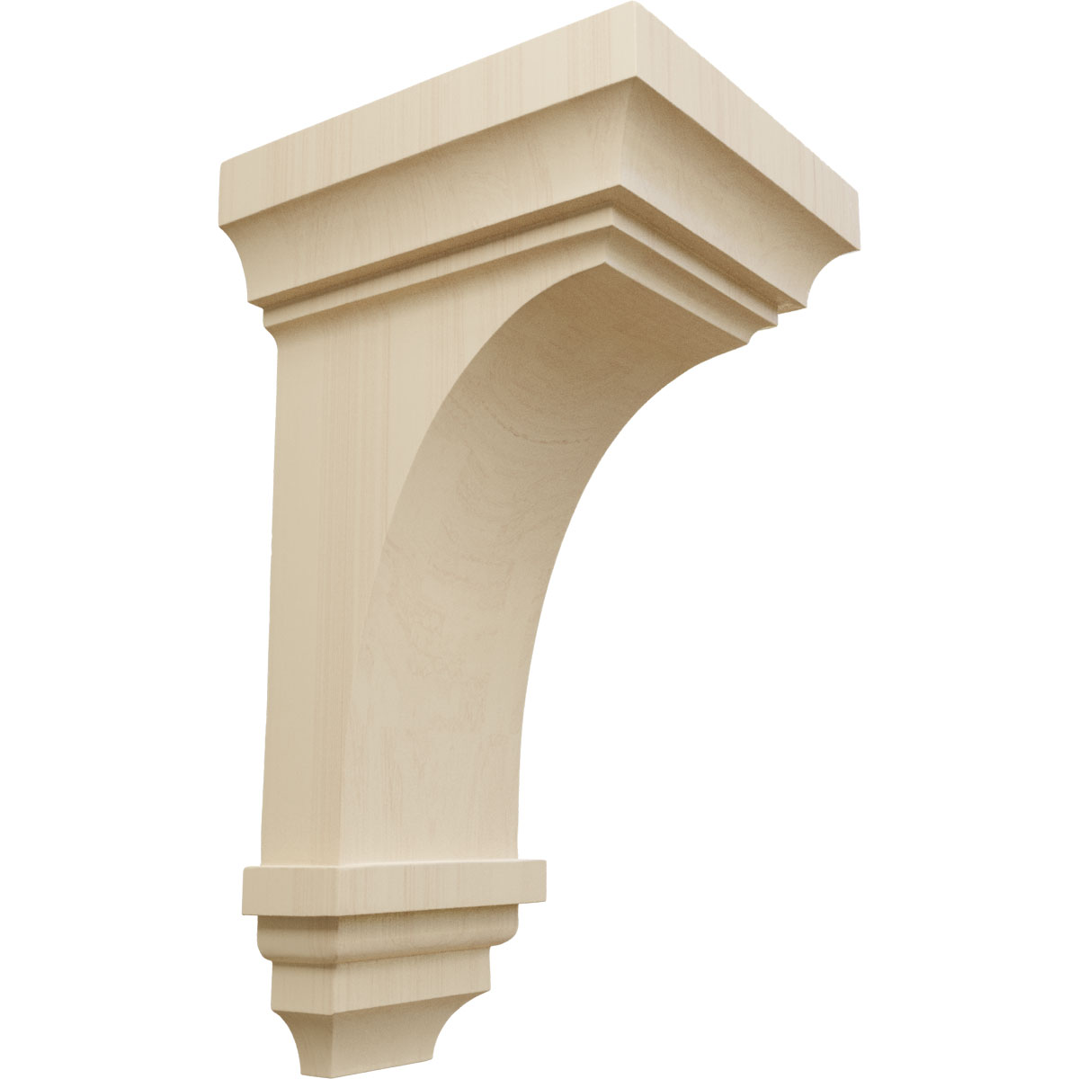 Ekena Millwork 7 Inch Jumbo Jefferson Wood Corbel