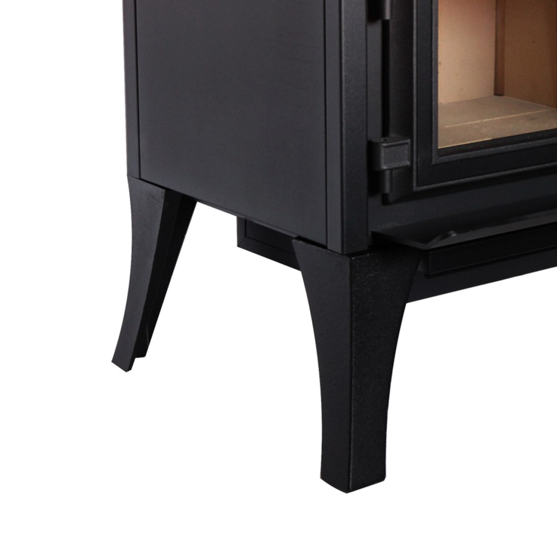 Empire Stove 26 Inch Metallic Black Steel Gateway 2300 Wood Burning Stove