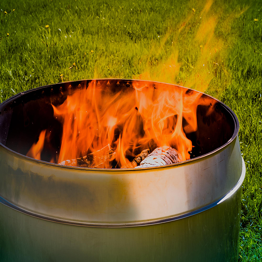 Extreme Fire Smokeless Stainless Steel Fire Pit