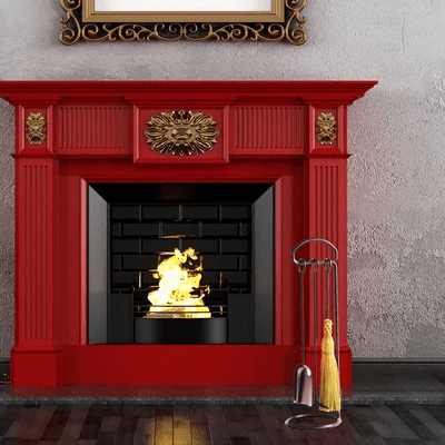 Enclume Three Piece Hammer Steel Fireplace Tool Set