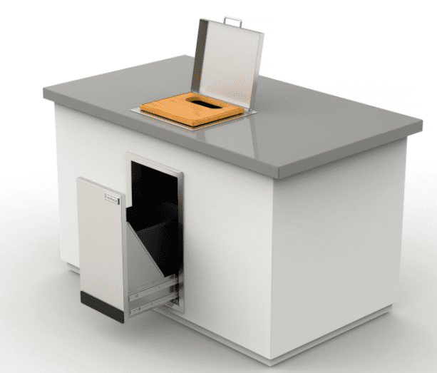 Fire Magic Cut and Clean Combo and Trash Container