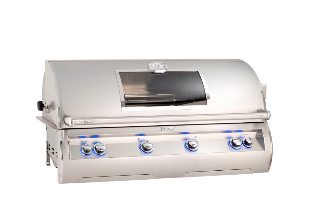 Fire Magic E1060i Echelon Diamond Built-In Gas Grill Head with Analog Thermometer