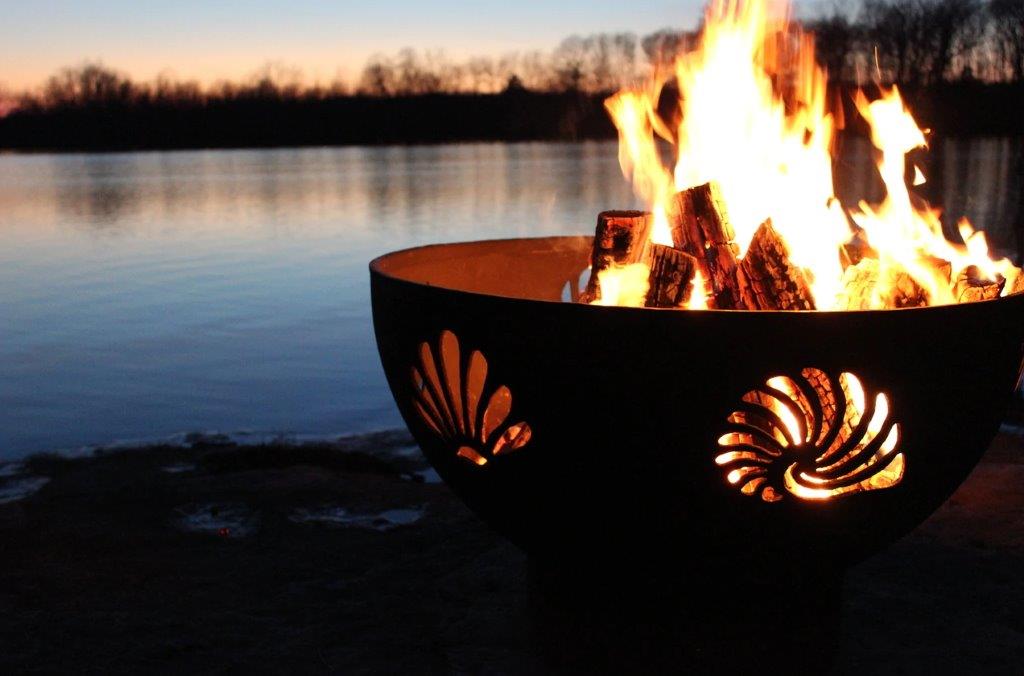 Fire Pit Art Beachcomber Wood Burning Fire Bowl